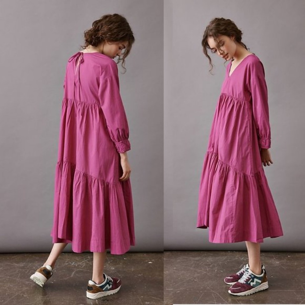 NWT Anthropologie Farrow Midi dress size M